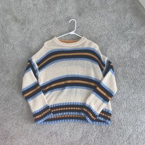 UO Bobby Boyfriend Striped Crew Neck Sweater